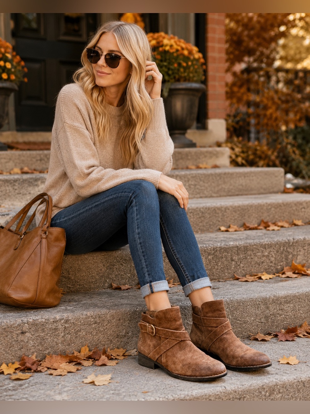 Born Trinculo Suede Ankle Boots